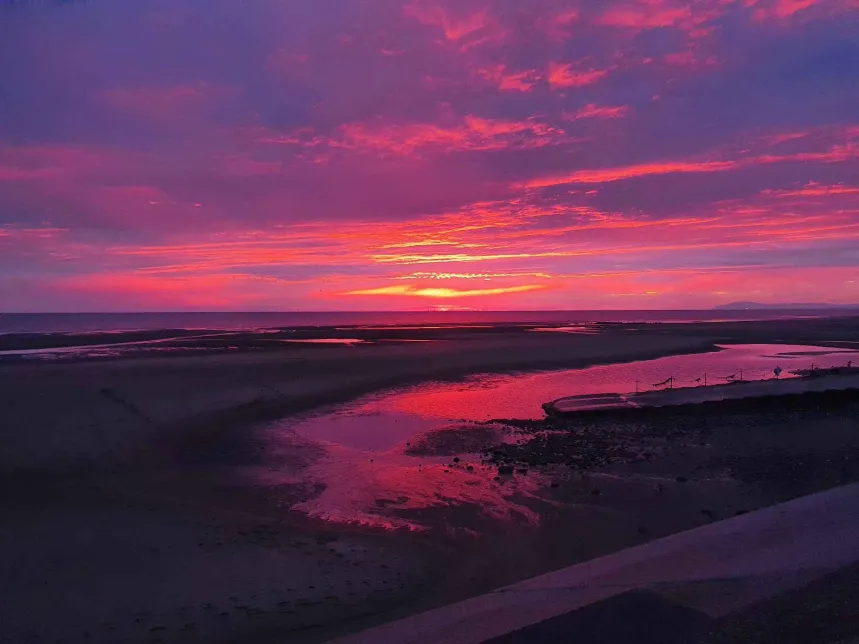 pink sunset